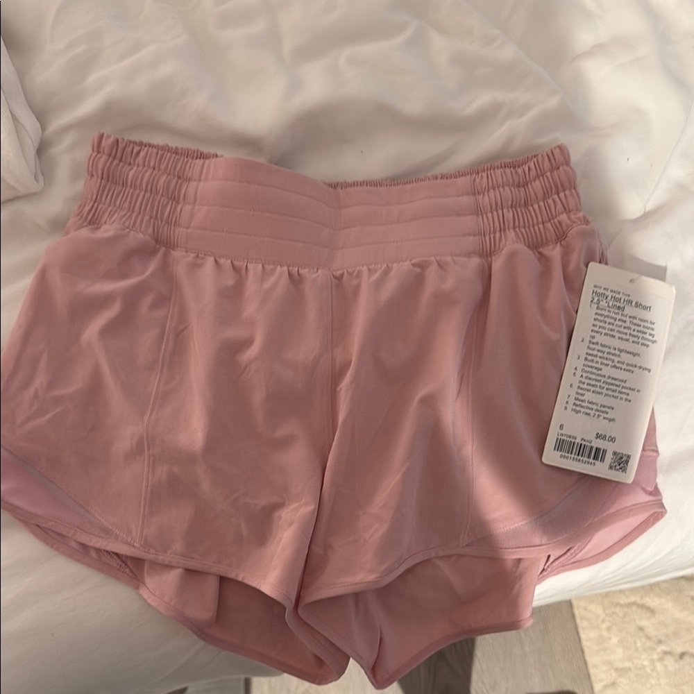 Women's Pink Lululemon Hotty Hot 2.5